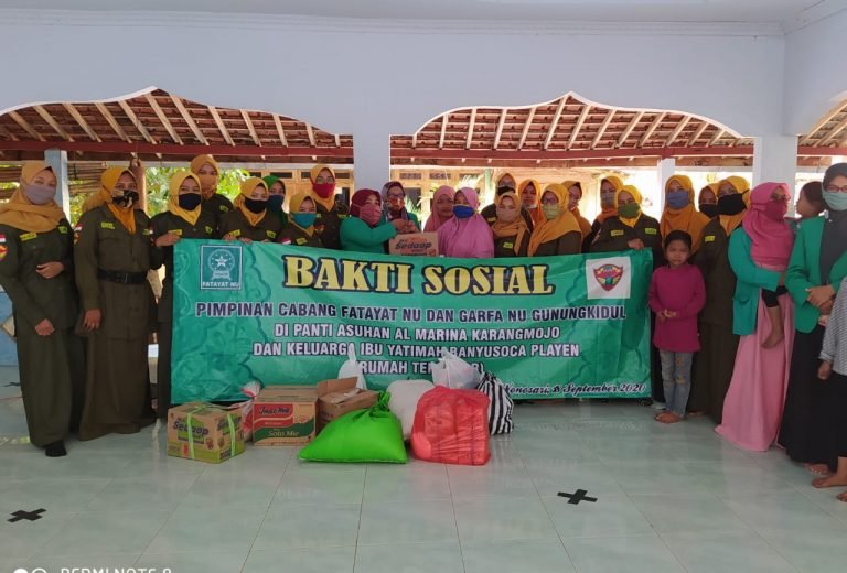 Baksos PC Fatayat NU dan Garfa NU Gunungkidul