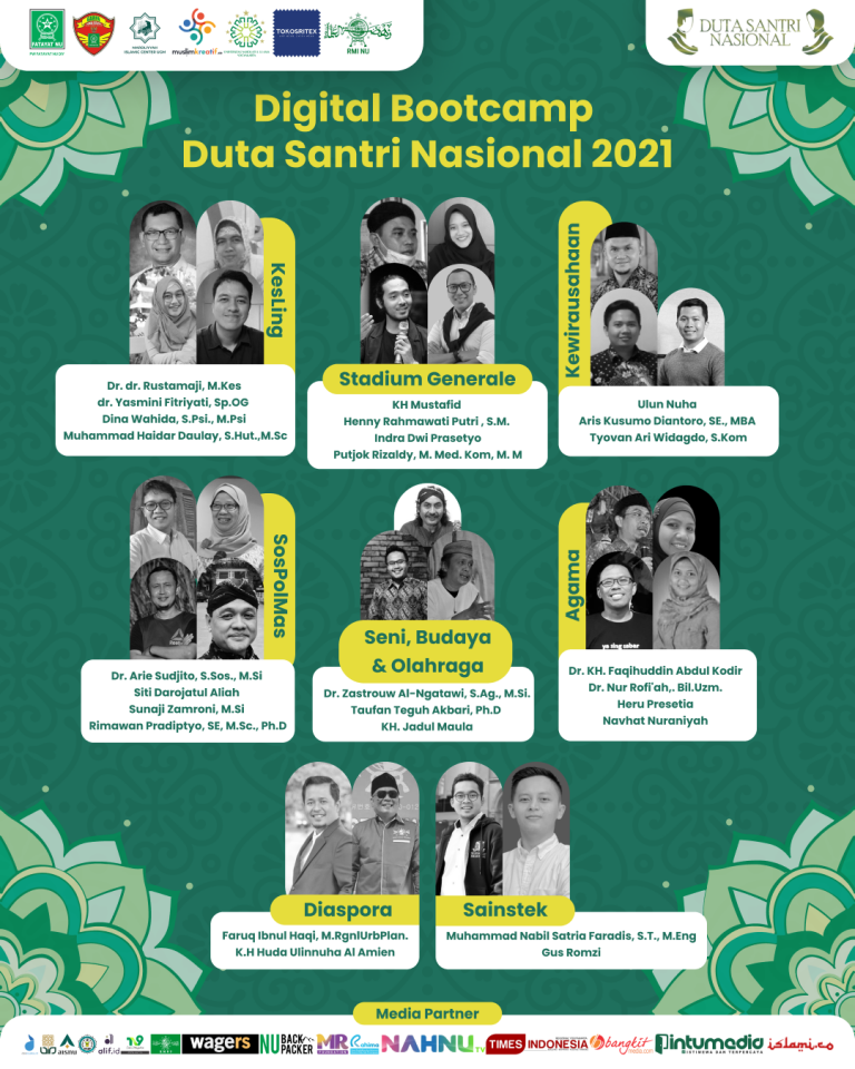 70 Peserta Menuju Bootcamp Duta Santri 2021