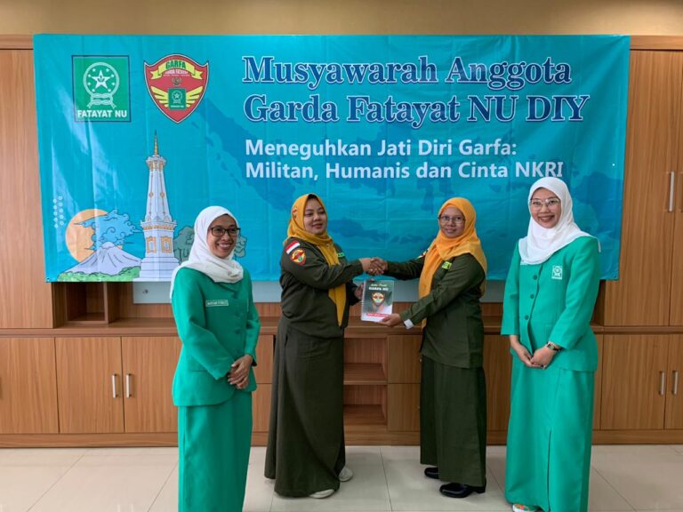 Musyawarah Anggota Garda Fatayat NU dan Penetapan Kasat Korwil Garfa yang Baru